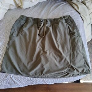 Olive Green Athletic Skort Patagonia